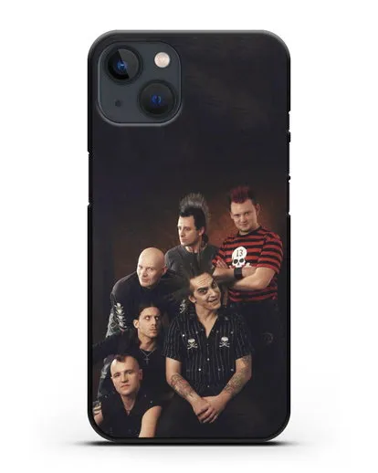 Чехол с фотографией группы Король и Шут силиконовый для iPhone 13