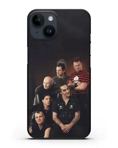 Чехол с фотографией группы Король и Шут силиконовый для iPhone 14