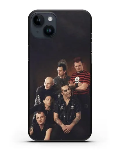 Чехол с фотографией группы Король и Шут силиконовый для iPhone 14 Plus