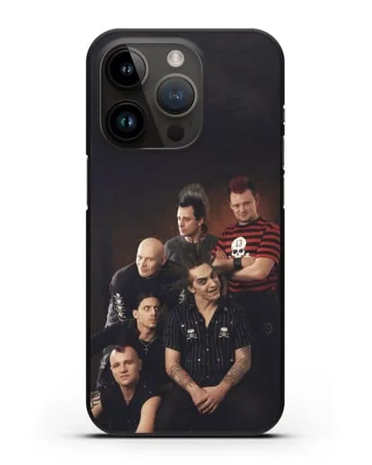 Чехол с фотографией группы Король и Шут силиконовый для iPhone 14 Pro