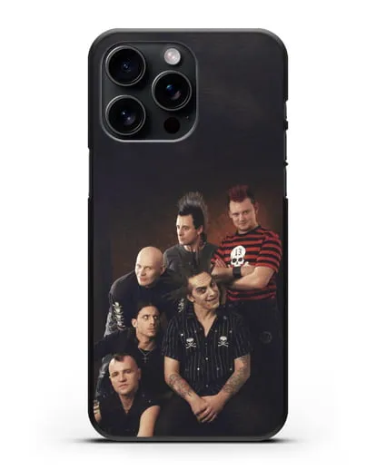 Чехол с фотографией группы Король и Шут силиконовый для iPhone 15 Pro Max