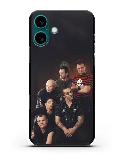 Чехол с фотографией группы Король и Шут силиконовый для iPhone 16 Plus