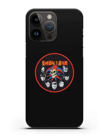 Чехол с изображением участников группы Король и Шут силиконовый для iPhone 14 Pro Max