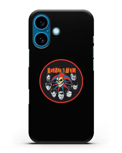 Чехол с изображением участников группы Король и Шут силиконовый для iPhone 16