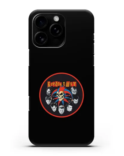 Чехол с изображением участников группы Король и Шут силиконовый для iPhone 16 Pro Max
