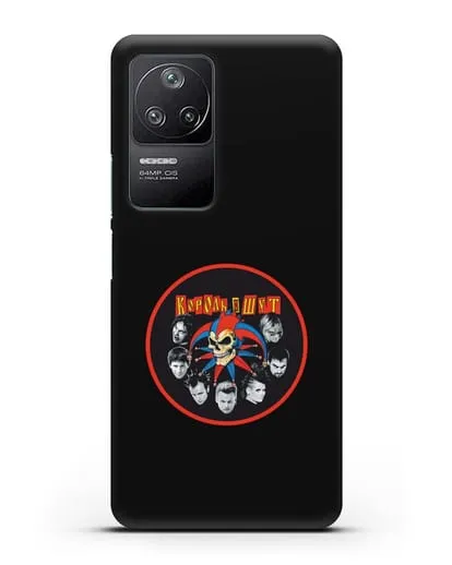 Чехол с изображением участников группы Король и Шут силиконовый для Xiaomi Poco F4