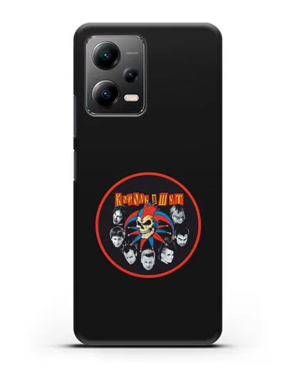 Чехол с изображением участников группы Король и Шут силиконовый для Xiaomi Poco X5