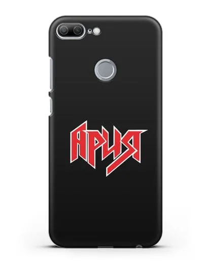 Чехол с логотипом Ария силиконовый для Honor 9 Lite