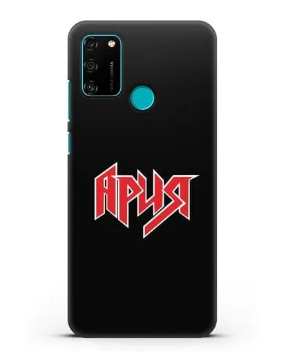 Чехол с логотипом Ария силиконовый для Honor 9A
