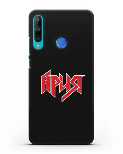 Чехол с логотипом Ария силиконовый для Honor 9C