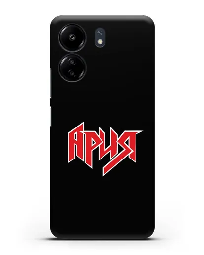 Чехол с логотипом Ария силиконовый для Xiaomi Poco C65