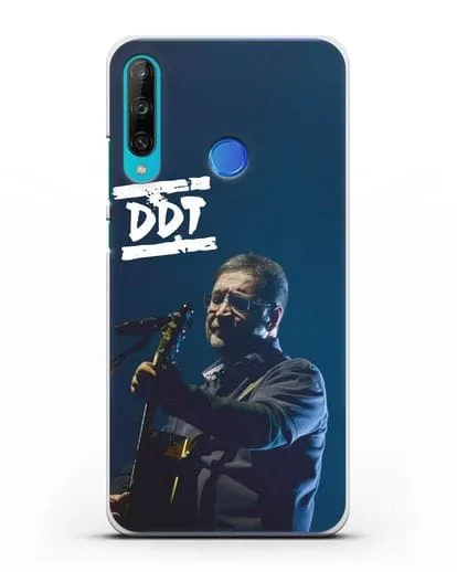 Чехол с логотипом ДДТ и фотографией Юрия Шевчука силиконовый для Honor 9C