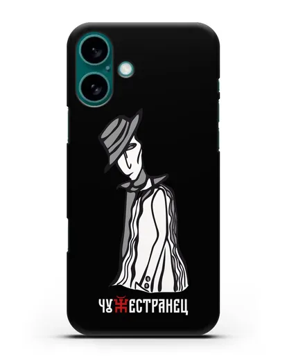 Чехол с иллюстрацией группы Пикник Чужестранец силиконовый для iPhone 16 Plus