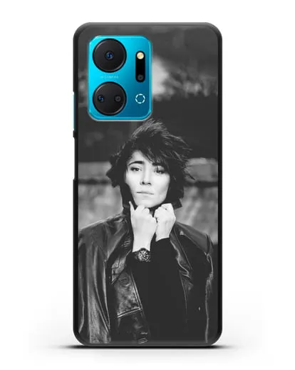 Чехол с фотографией Земфиры силиконовый для Honor X7a Plus