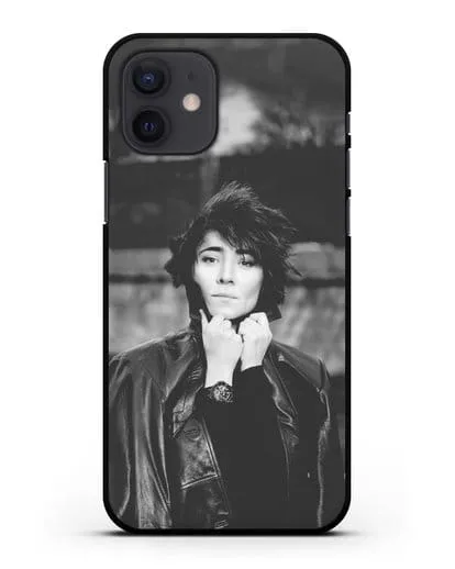 Чехол с фотографией Земфиры силиконовый для iPhone 12