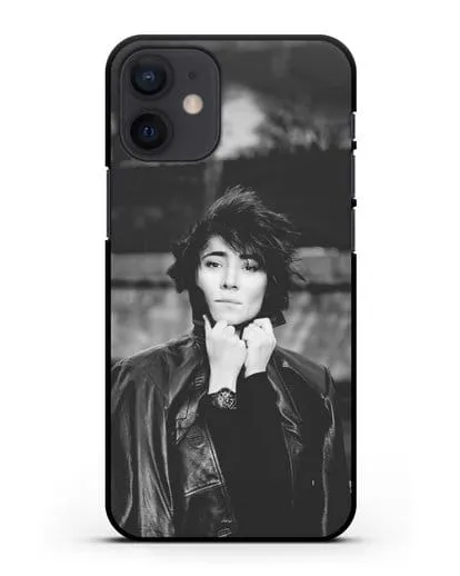 Чехол с фотографией Земфиры силиконовый для iPhone 12 mini