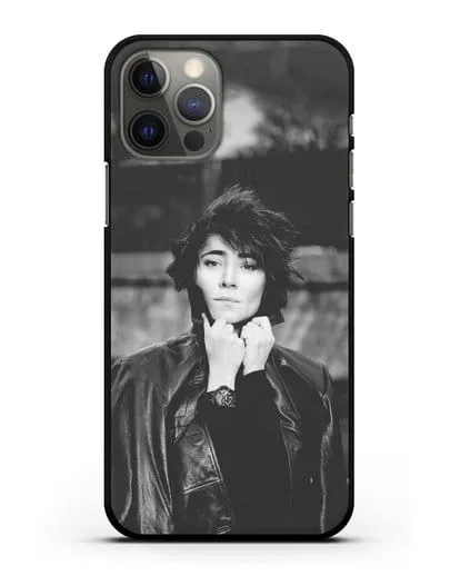 Чехол с фотографией Земфиры силиконовый для iPhone 12 Pro