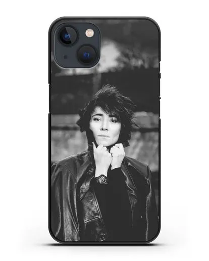 Чехол с фотографией Земфиры силиконовый для iPhone 13 Mini