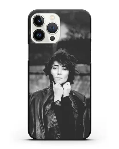 Чехол с фотографией Земфиры силиконовый для iPhone 13 Pro Max