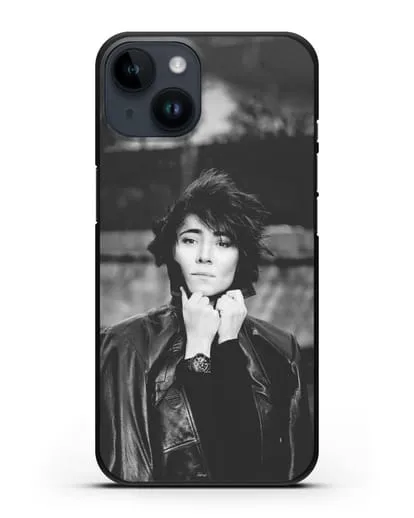 Чехол с фотографией Земфиры силиконовый для iPhone 14
