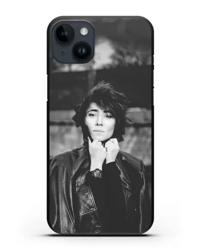 Чехол с фотографией Земфиры силиконовый для iPhone 14 Plus