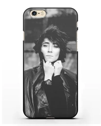 Чехол с фотографией Земфиры силиконовый для iPhone 6