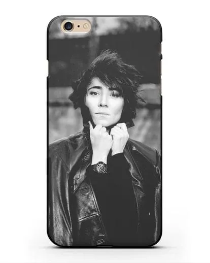 Чехол с фотографией Земфиры силиконовый для iPhone 6 Plus