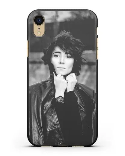 Чехол с фотографией Земфиры силиконовый для iPhone XR