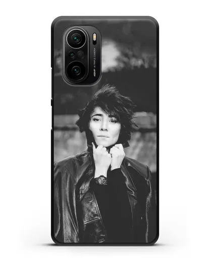 Чехол с фотографией Земфиры силиконовый для Xiaomi Poco F3 Pro