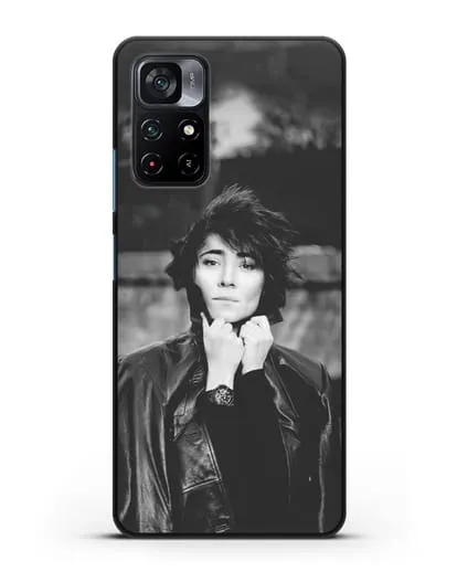 Чехол с фотографией Земфиры силиконовый для Xiaomi Poco M4 Pro 5G