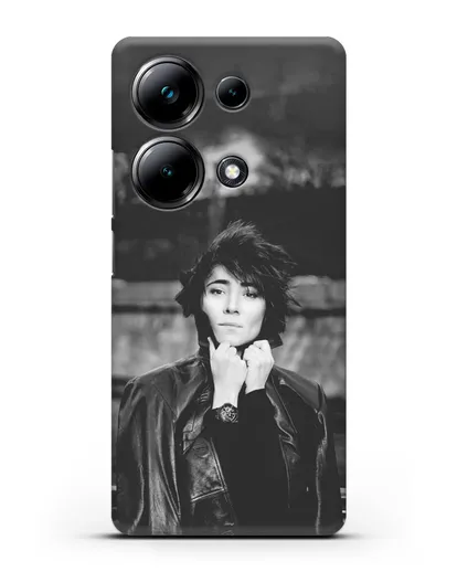 Чехол с фотографией Земфиры силиконовый для Xiaomi Poco M6 Pro