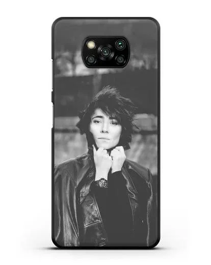 Чехол с фотографией Земфиры силиконовый для Xiaomi Poco X3