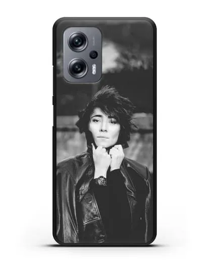 Чехол с фотографией Земфиры силиконовый для Xiaomi Poco X4 GT