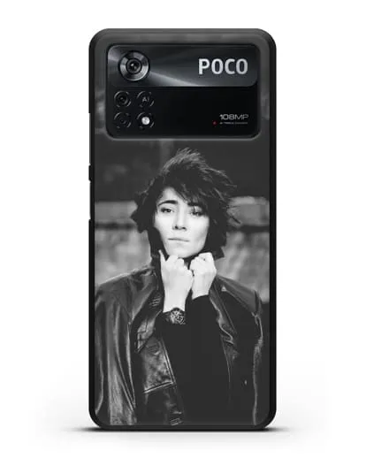 Чехол с фотографией Земфиры силиконовый для Xiaomi Poco X4 Pro