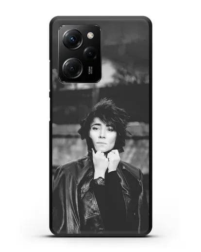 Чехол с фотографией Земфиры силиконовый для Xiaomi Poco X5 Pro