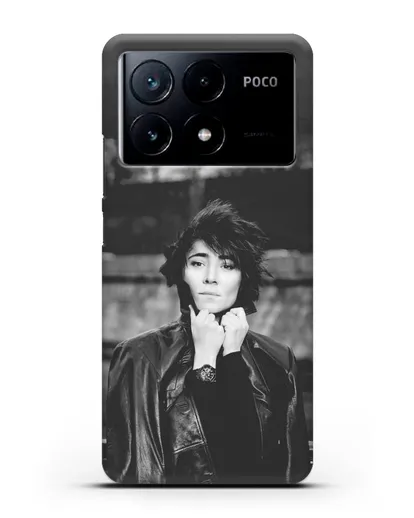 Чехол с фотографией Земфиры силиконовый для Xiaomi Poco X6 Pro