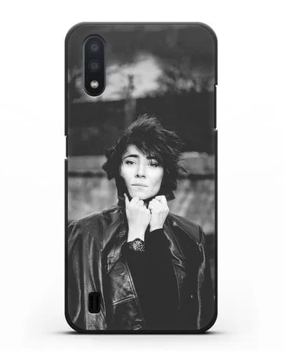 Чехол с фотографией Земфиры силиконовый для Samsung Galaxy A01 [SM-A015F]