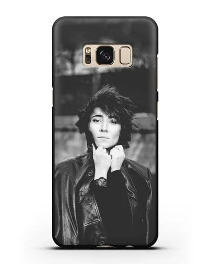 Чехол с фотографией Земфиры силиконовый для Samsung Galaxy S8 [SM-950F]