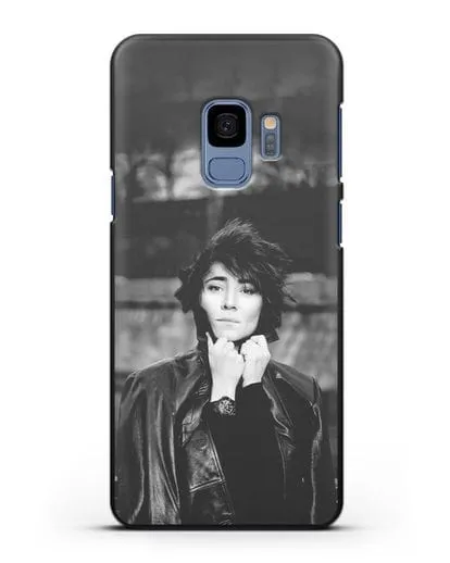 Чехол с фотографией Земфиры силиконовый для Samsung Galaxy S9 [SM-G960F]