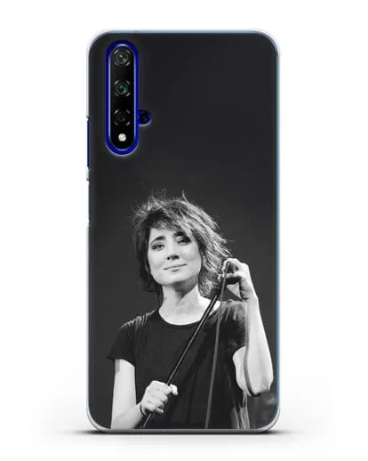 Чехол с изображением Земфира силиконовый для Honor 20