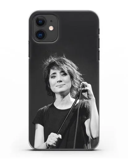 Чехол с изображением Земфира силиконовый для iPhone 11