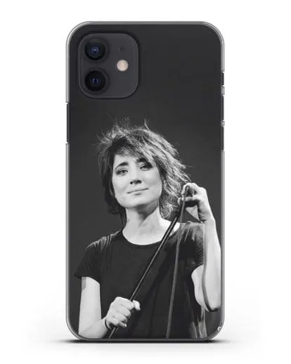 Чехол с изображением Земфира силиконовый для iPhone 12