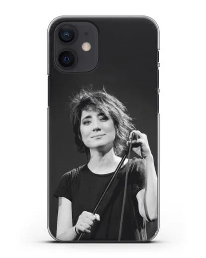 Чехол с изображением Земфира силиконовый для iPhone 12 mini