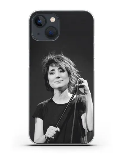 Чехол с изображением Земфира силиконовый для iPhone 13 Mini