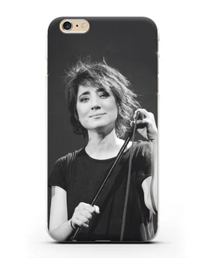 Чехол с изображением Земфира силиконовый для iPhone 6 Plus