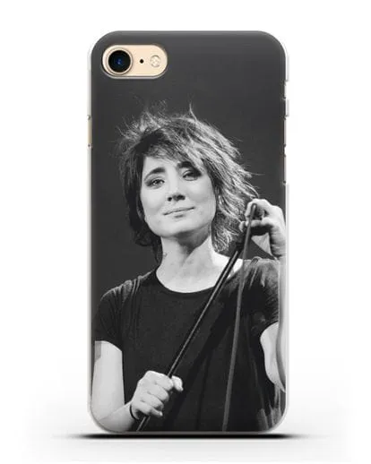 Чехол с изображением Земфира силиконовый для iPhone 7