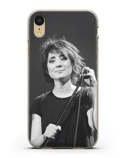 Чехол с изображением Земфира силиконовый для iPhone XR