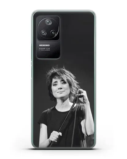 Чехол с изображением Земфира силиконовый для Xiaomi Poco F4