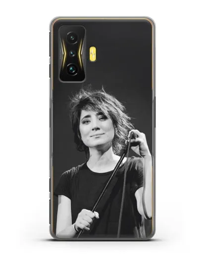 Чехол с изображением Земфира силиконовый для Xiaomi Poco F4 GT