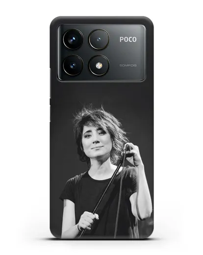 Чехол с изображением Земфира силиконовый для Xiaomi Poco F6 Pro